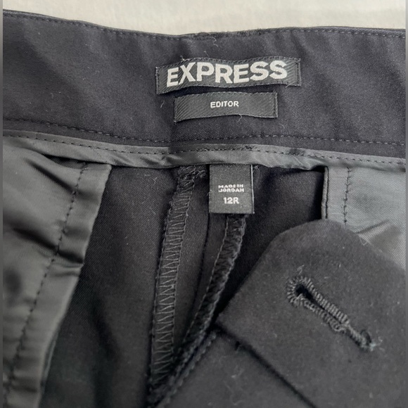 Express Women Black Dress Pants 12 - Picture 6 of 11